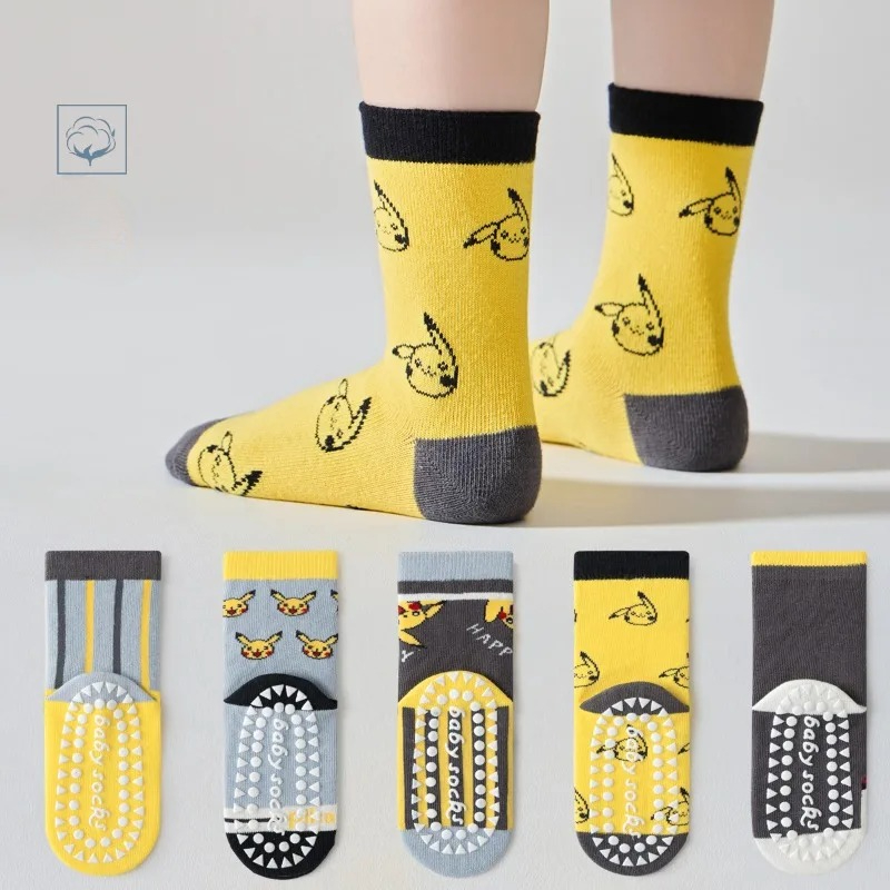 Baby Clothing Accessories - 5Pairs Anime Baby Children's Socks Cartoon