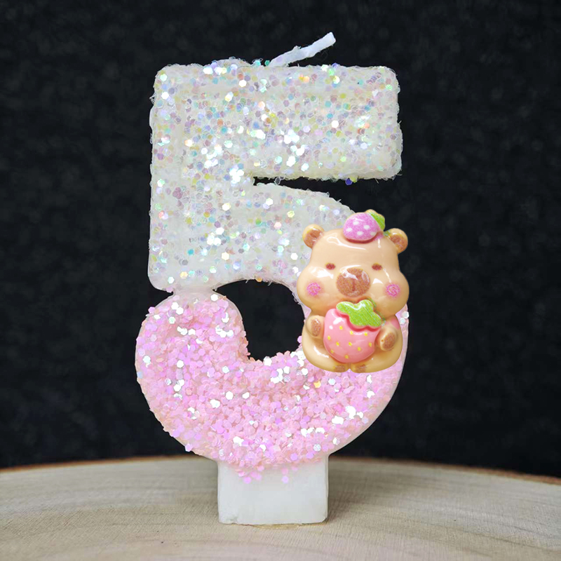New Capybara Candles Cake Deco - огляд і ціна Baby Zebra Clothing