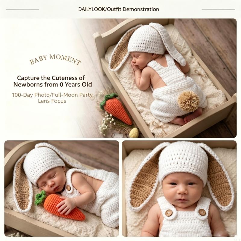 Crochet Knitted Newborn Photog - огляд і ціна Baby Clothing Accessories