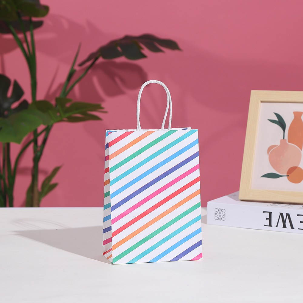30pcs Stripe Kraft Paper Gift  - огляд і ціна Baby Zebra Clothing