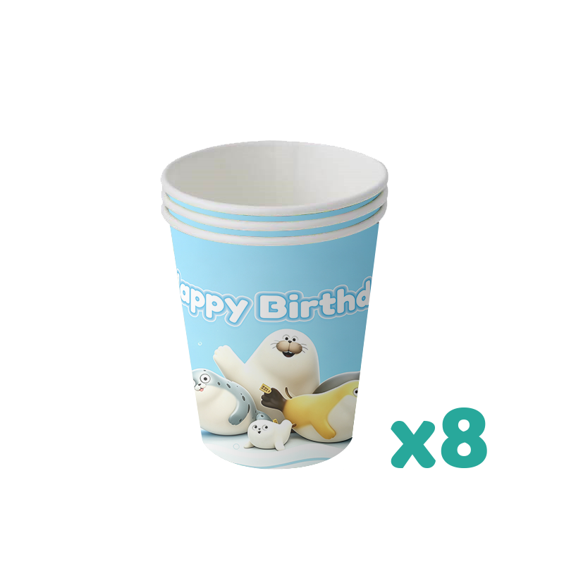 Angry Blob Seal Birthday Party - огляд і ціна Baby Zebra Clothing