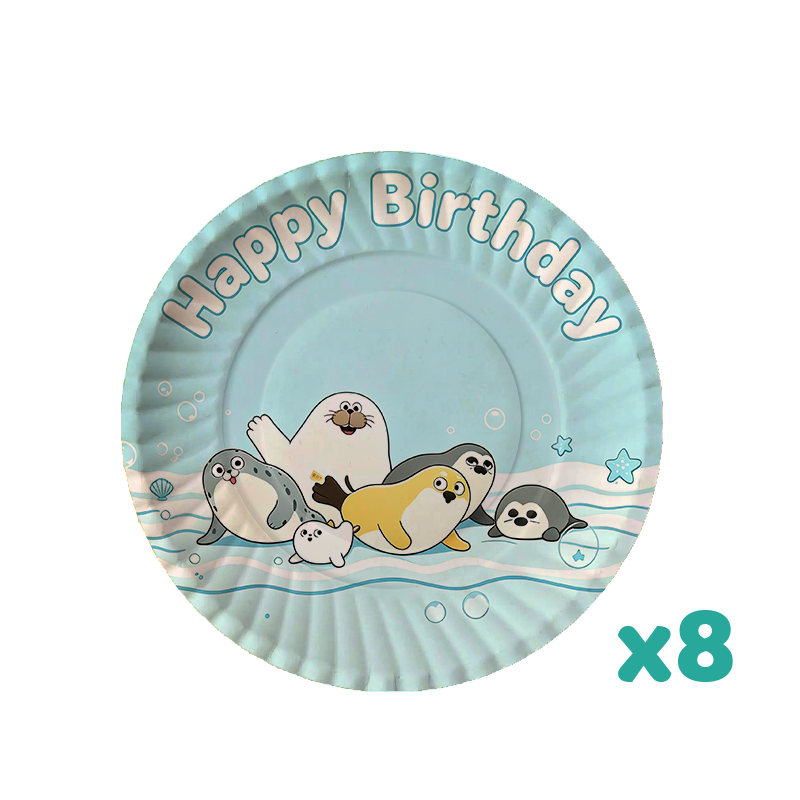 Angry Blob Seal Birthday Party - огляд і ціна Baby Zebra Clothing