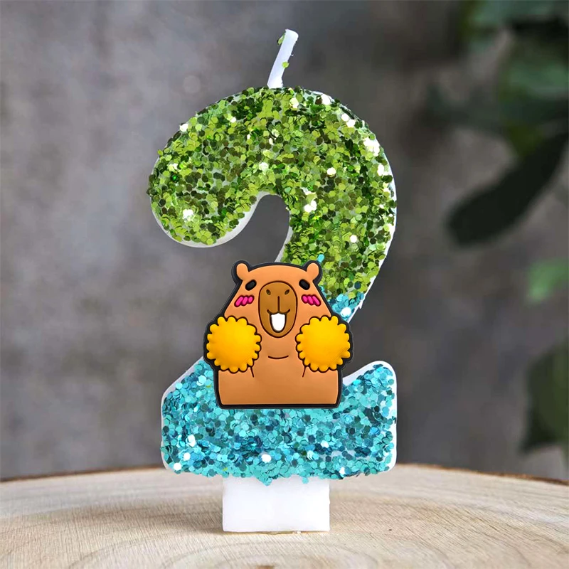Cute Capybara Candles Theme 0- - огляд і ціна Baby Zebra Clothing
