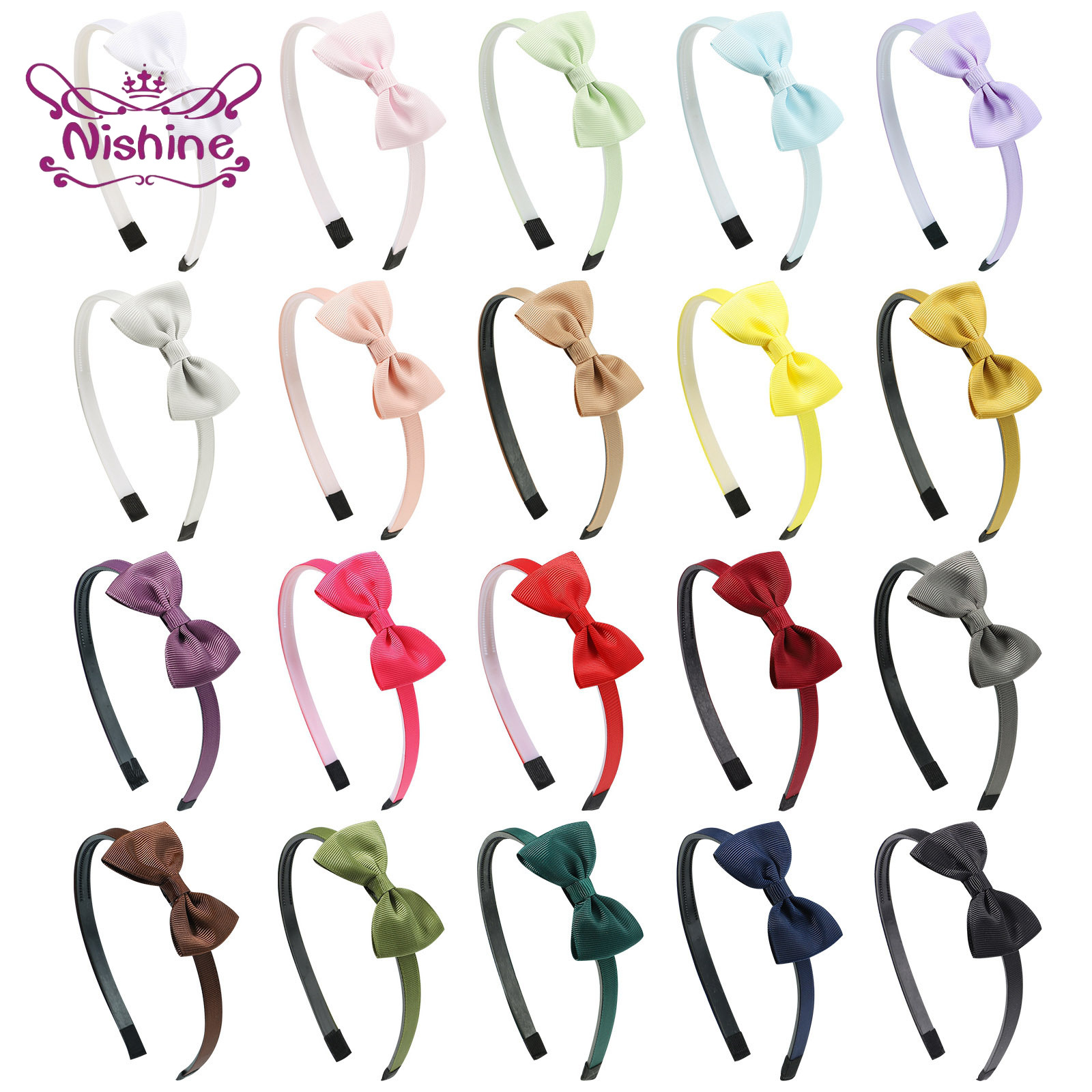 1PCS Ribbon Bow Knot Headband  - огляд і ціна Baby Clothing